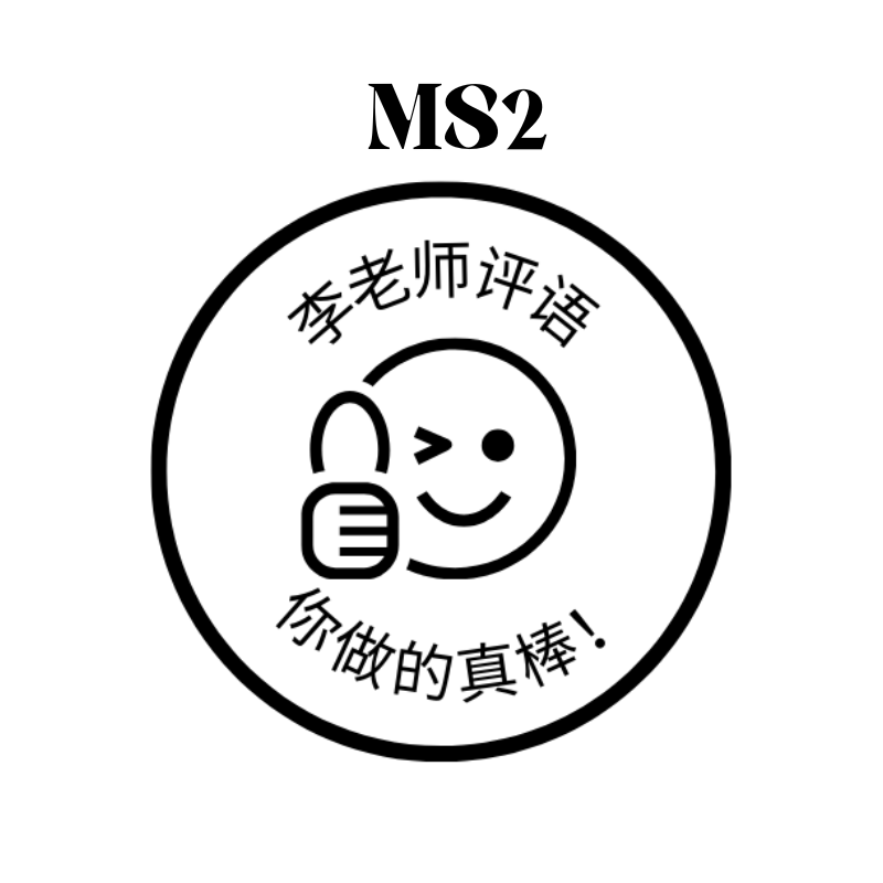 Custom Chinese Teacher Stamps | Fun & Encouraging Self-Inking Stamp | 28mm x 33mm | Personalised with Name