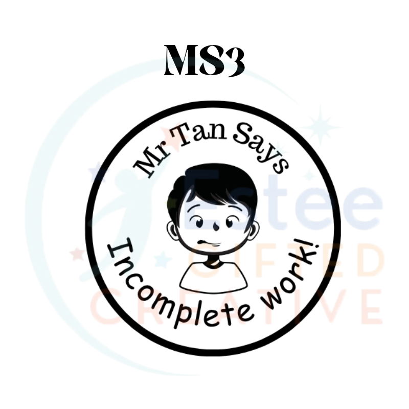 Customised Teacher Marking Stamps for Male Teachers | Self-Inking | 28×33mm | Fun & Expressive Feedback