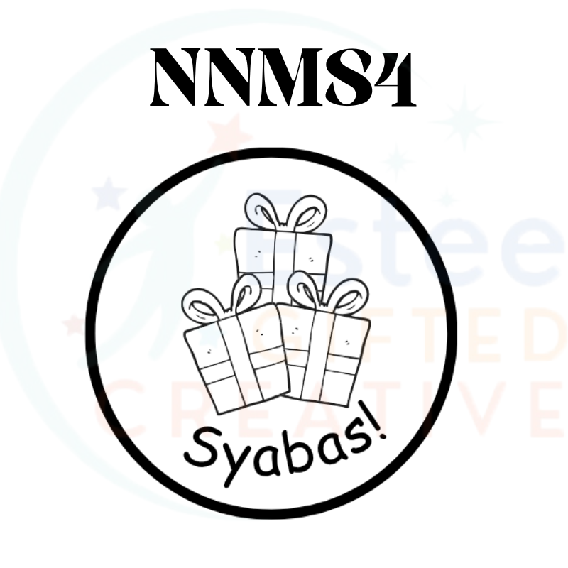 Custom Motivational Stamps for Malay Teachers | Fun & Effective Self-Inking Stamp | 30mm x 28mm | Personalised with Name