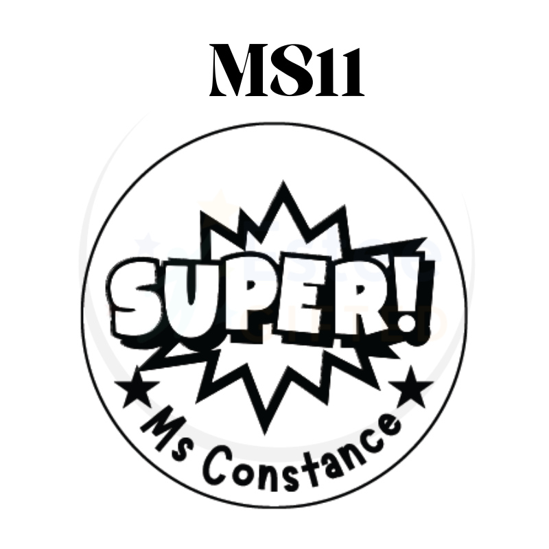 Custom Motivational Stamps for Teachers | Fun & Effective Self-Inking Stamp | 30mm x 28mm | Personalised with Name
