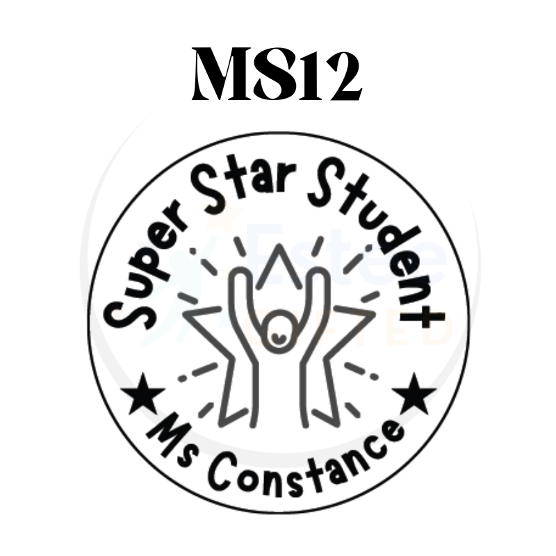 Custom Motivational Stamps for Teachers | Fun & Effective Self-Inking Stamp | 30mm x 28mm | Personalised with Name