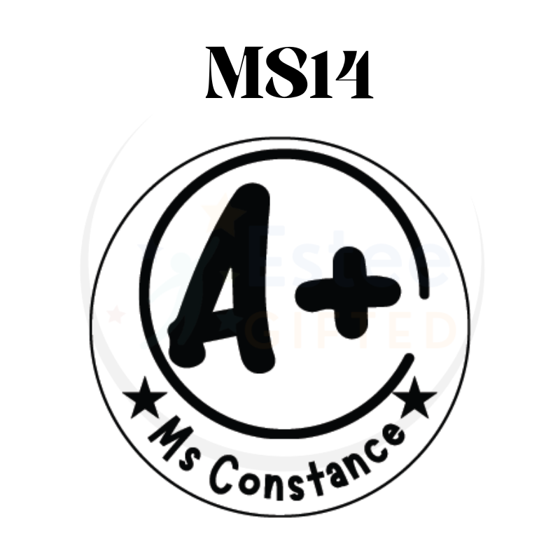 Custom Motivational Stamps for Teachers | Fun & Effective Self-Inking Stamp | 30mm x 28mm | Personalised with Name