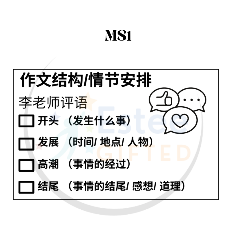 Custom Chinese Composition Teacher Marking Stamps | Self-Inking | 84mm x 54mm | Personalised with Name