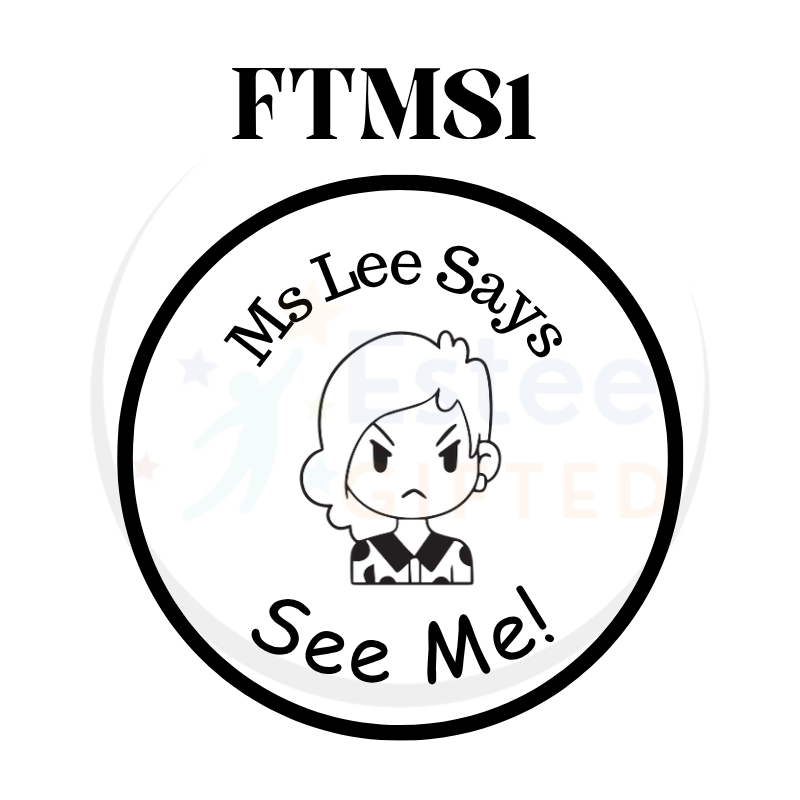 Custom Teacher Marking Stamps for Female Teachers | Expressive & Fun Self-Inking Stamp | 30mm x 28mm | Personalised