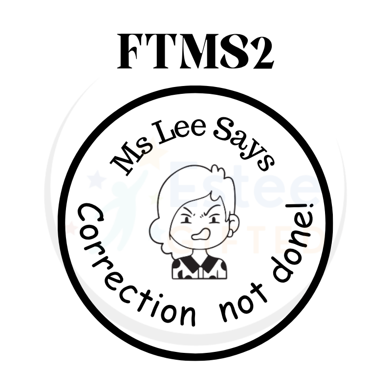 Custom Teacher Marking Stamps for Female Teachers | Expressive & Fun Self-Inking Stamp | 30mm x 28mm | Personalised