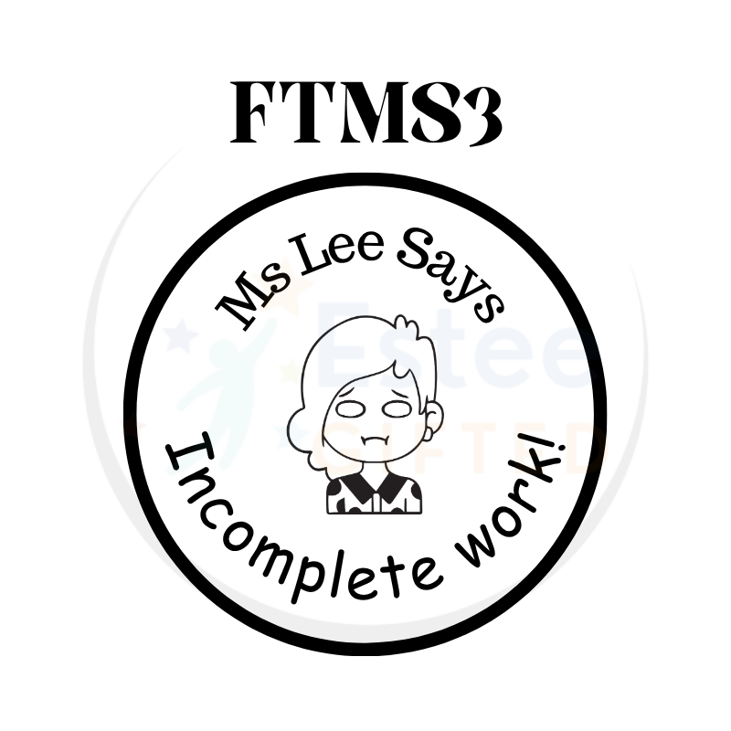 Custom Teacher Marking Stamps for Female Teachers | Expressive & Fun Self-Inking Stamp | 30mm x 28mm | Personalised