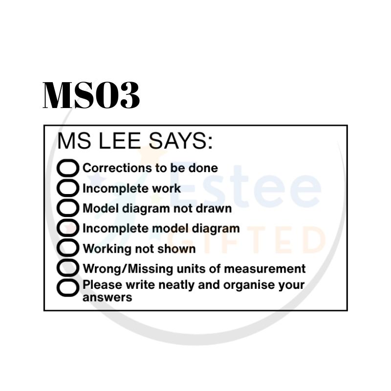 Custom Mathematics Teacher Checklist Stamps – Primary School Marking Tool | Personalised | 54×34mm